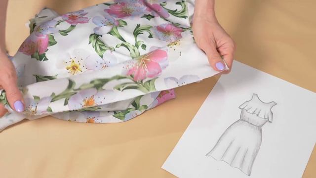 ? Шьем платье из очень мягкой ткани. Часть 1
