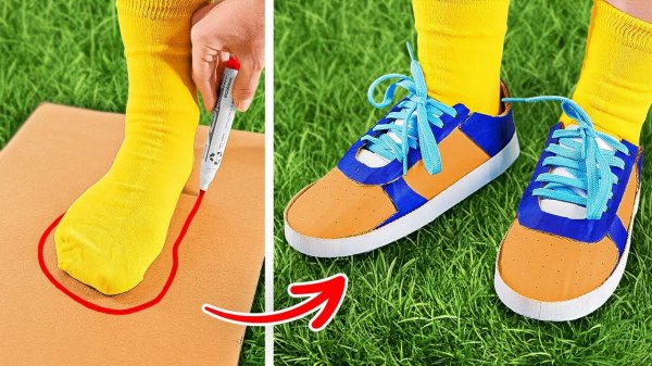 Crafting Wonders with Cardboard_ Get Inspired! 📦✨