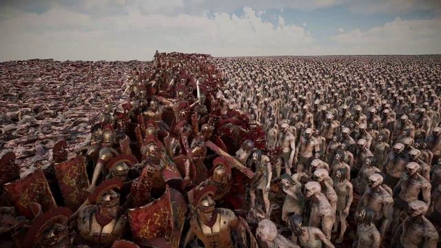 1 Million Zombies 15,000 Roman Generals | Ultimate Epic Battle Simulator 2 | UEBS2 смотреть онлайн