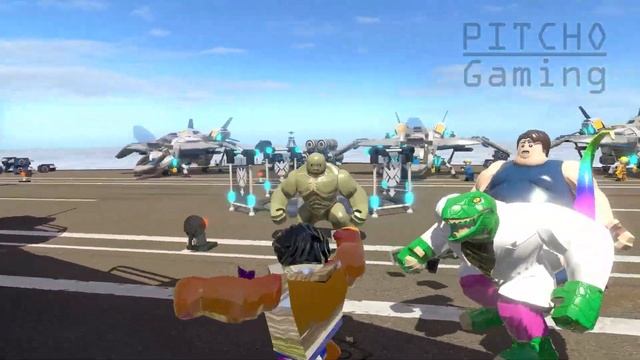 HULK Transformation w/ Spider-Man, Blob & Lizard Transformations in Lego Marvel Super Heroes смотреть онлайн