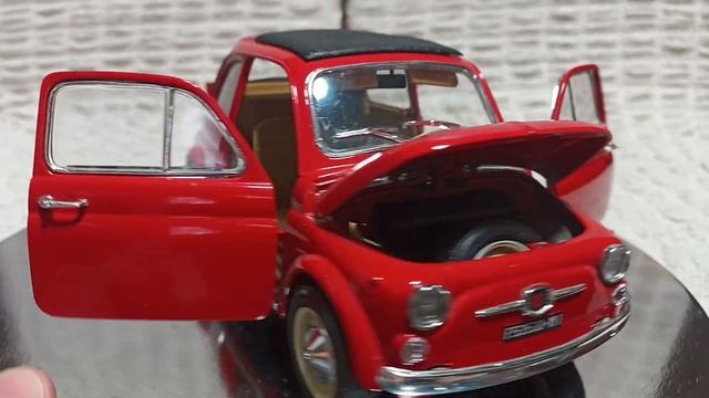 Fiat 500 - 1957 , 1:16 , diecast , колекционерски модел смотреть онлайн