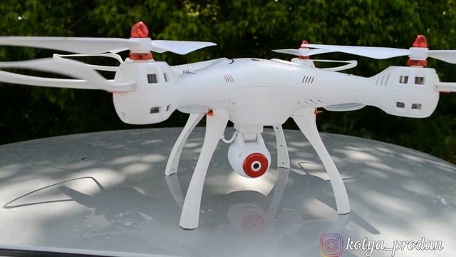 Квадрокоптер SYMA x8sw... обзор и полеты. Передаю приветы... смотреть онлайн