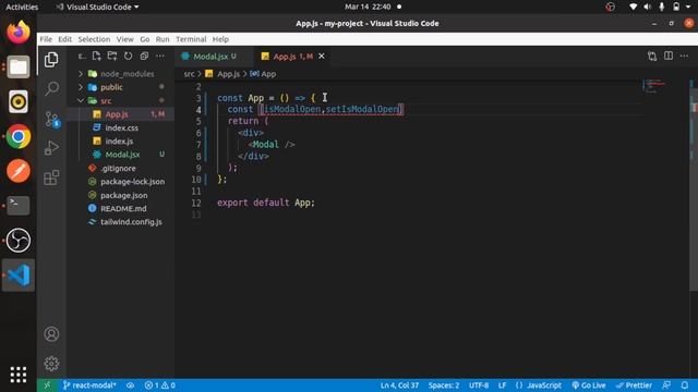 How to Create a Modal in React js with tailwindcss in Hindi 2023. Withouth any library смотреть онлайн