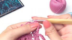 КВАДРАТНЫЙ МОТИВ КРЮЧКОМ - МАСТЕР-КЛАСС. #SM