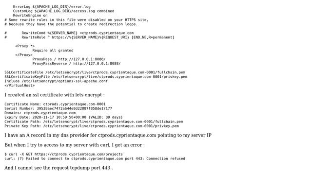 DevOps & SysAdmins: Failed to connect to server port 443: Connection refused смотреть онлайн