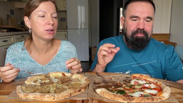 МУКБАНГ ПИЦЦА из вкуснейшего ресторана ? смотреть онлайн