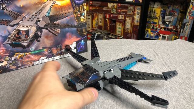 LEGO BLACK PANTHER DRAGON FLYER Infinity Saga Set 76186 REVIEW смотреть онлайн