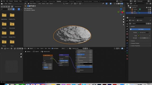Blender Simple Noise Bump Tutorial смотреть онлайн