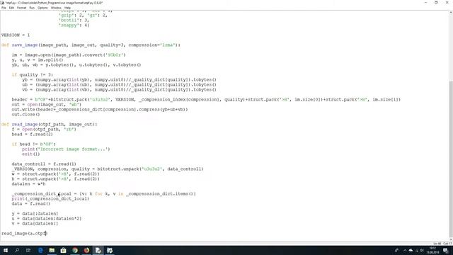 TIMELAPSE - How to write your own image format in python...?! ONLY 70 MINUTES! #01 смотреть онлайн