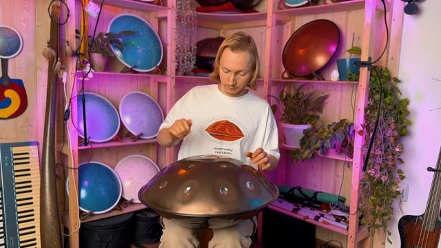 5 Minutes Hang Drum  / Music For Spring Inspiration / Kosmosky Handpan / Музыка Ханга