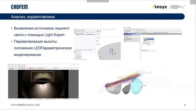 Применение Ansys SPEOS в задачах проектирования и валидации автомобильной светотехники смотреть онлайн