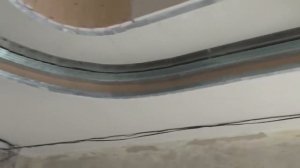 Портал под телевизор в стиле "Хайтек"" из гипсокартона