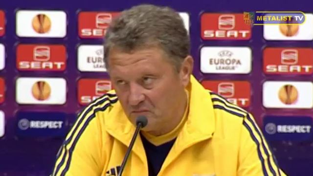 Пресс-конференция после матча Аустрия - Металлист смотреть онлайн