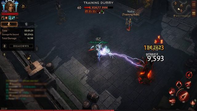 Angmet's Conflagration Vs Banquet of Eye 4 Pieces Set - TEST | Demon Hunter | Diablo Immortal смотреть онлайн