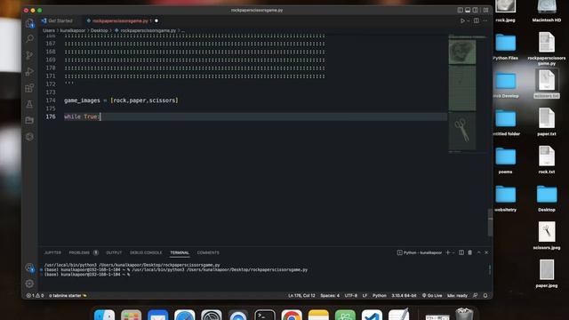Rock Paper Scissors In Python Hindi #python #python3 #pythonprogramming #pythonhindi смотреть онлайн