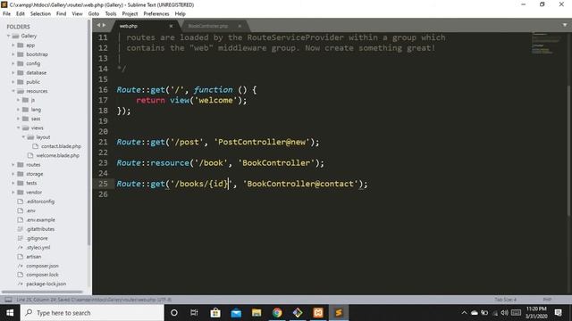 Laravel 7 Ep-7 (Views in Laravel 7 in Urdu/Hindi) смотреть онлайн