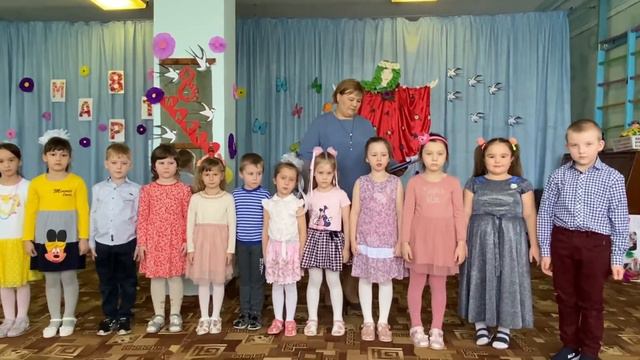 Старшая группа утренник к 8 марта (Абдряхимова Р.И) смотреть онлайн