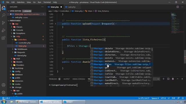 LARAVEL #085 DOWNLOADS A PARTIR DO STORAGE смотреть онлайн