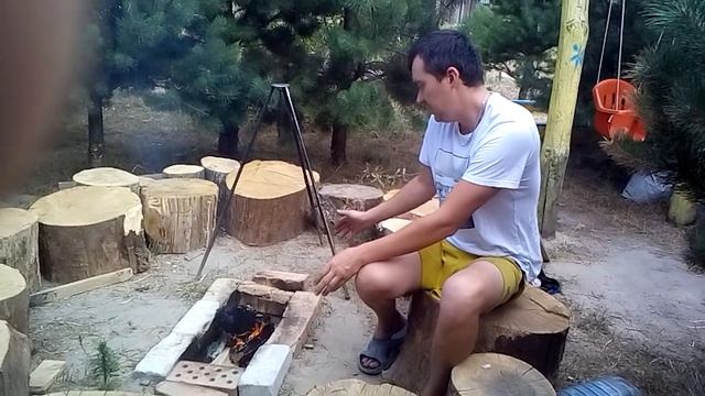 Простейший мангал-тандыр своими руками за 30 минут смотреть онлайн