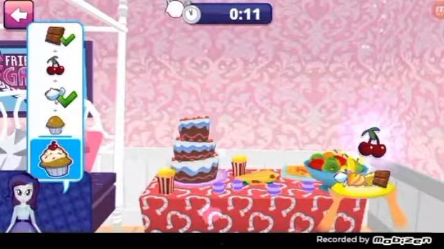 Pinkie Pie Slumber party. | My Little Pony: Equestria girls game. смотреть онлайн
