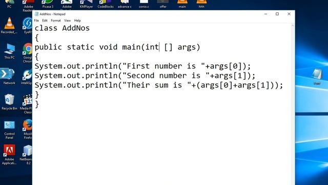 5. Accepting Input From the User Command Line Argument смотреть онлайн