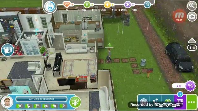 СимсОтель Let's play Sims Free Play #2 Новый гость, поменялись намерами. смотреть онлайн