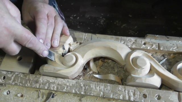Wood carving, with a song Резьба по дереву Ручка Соболь Часть 2 смотреть онлайн