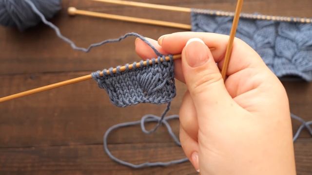 Узор с вытянутыми петлями спицами ? New knitting pattern смотреть онлайн