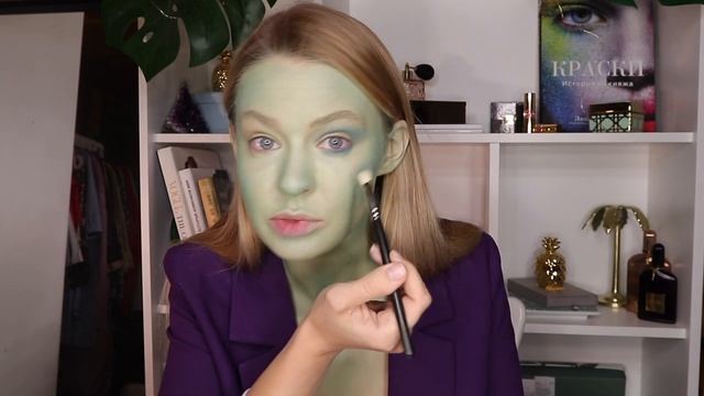 МАКИЯЖ ТРЕНД ЗЕЛЁНАЯ КОЖА (советы визажиста Марины Дали) смотреть онлайн