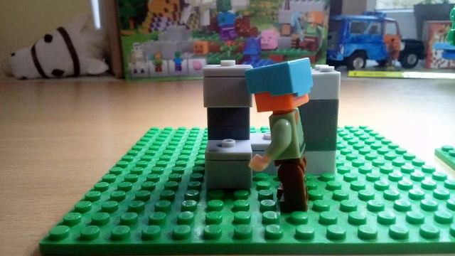 Как построить установку для Лего Майнкрафт салекс смотреть онлайн