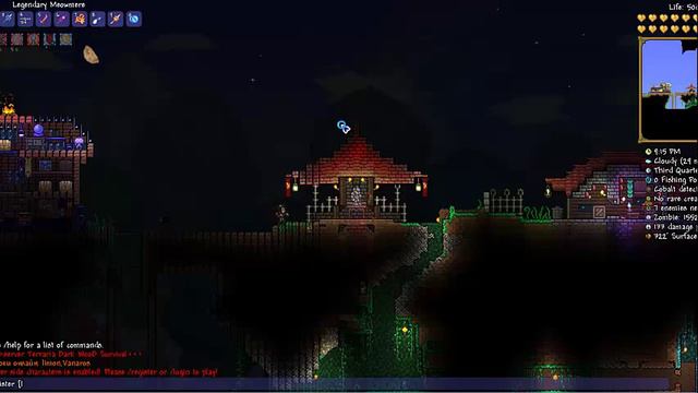 Сервер Terraria выживание. смотреть онлайн
