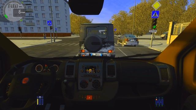 Fiat Ducato 2014 | City Car Driving | Snow Drive | (Steering Wheel Gameplay) 2K смотреть онлайн