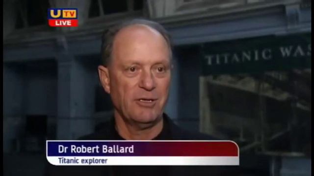 Titanic explorer Robert Ballard visited ship's birthplace (1-11-2011) смотреть онлайн