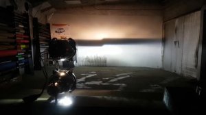 Диодные лампы Sariti T1 H7. Распаковка и сравнение с ксеноном и галогеном.