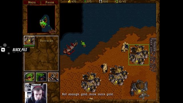 рохождение Warcraft 2 Tides of Darkness. Orc compaign. The Fall of Stromgarde | Кампания орков смотреть онлайн