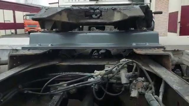 Поднять оригинальное седло КАМАЗ 65116. Усиленная монтажная плита 