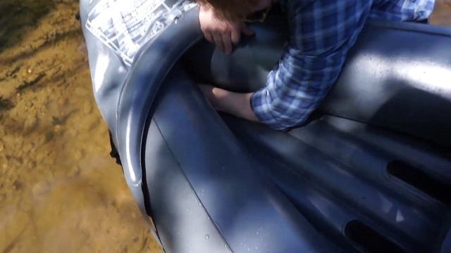 Inflatable Kayak, Intex Explorer K2, Enjoying a Maine lake! смотреть онлайн