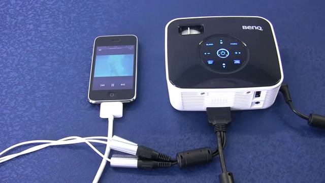 Видео обзор LED проектора BenQ GP1 смотреть онлайн