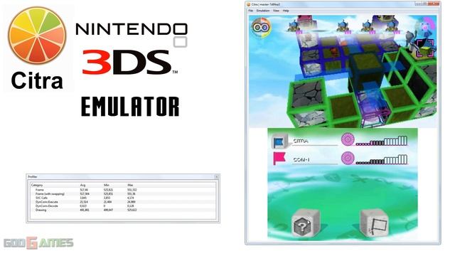 Citra 3DS Emulator - Cube Tactics Ingame! смотреть онлайн