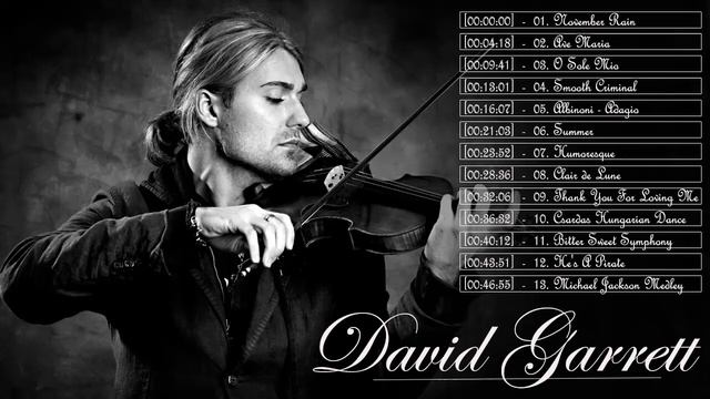 Best Songs Collection David Garrett 2018 - David Garrett Best Songs 2018 смотреть онлайн
