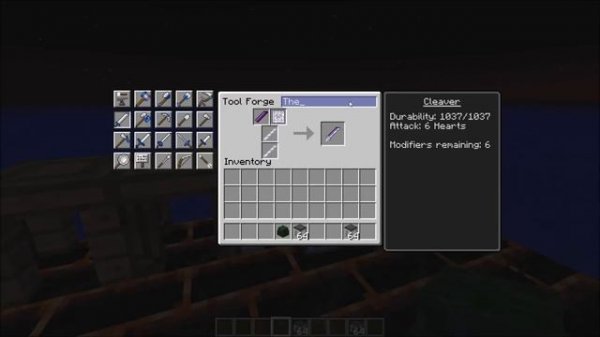 Best Tinker's Construct Cleaver!!! (UPDATED). 46 ATTACK DAMAGE!!!!!