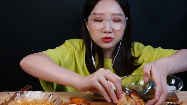 SUB) 반올림피자샵 포텐피자 🍕 불닭볶음면 핫윙 리얼사운드 먹방!! ASMR 피자먹방 Pizza Mukbang buffalo wing смотреть онлайн