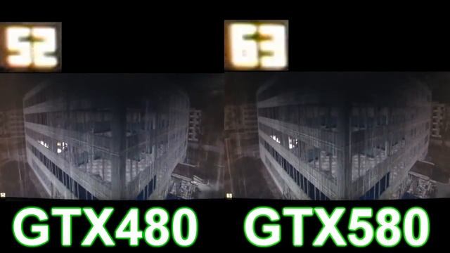 STALKER Call of Pripyat Benchmark GTX 580 vs GTX 480 смотреть онлайн
