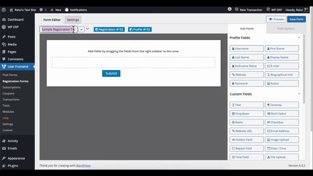 How to Add BuddyPress Module Profile Fields with WP User Frontend Pro смотреть онлайн