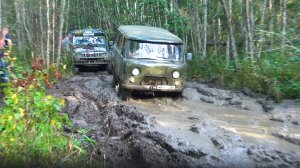 Джиперы рубятся по тяжёлому маршруту! УАЗы всех модификаций Патриот, Хантер, Буханка и пол буханки.