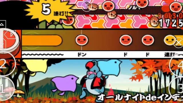 taiko no datsujin PSP android ppsspp emulator смотреть онлайн