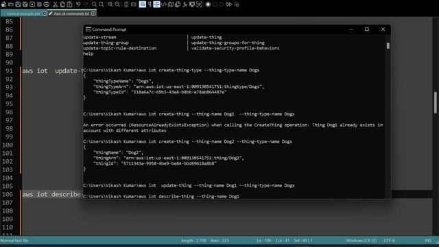 AWS IOT CLI commands | How to Use CLI with AWS IOT смотреть онлайн