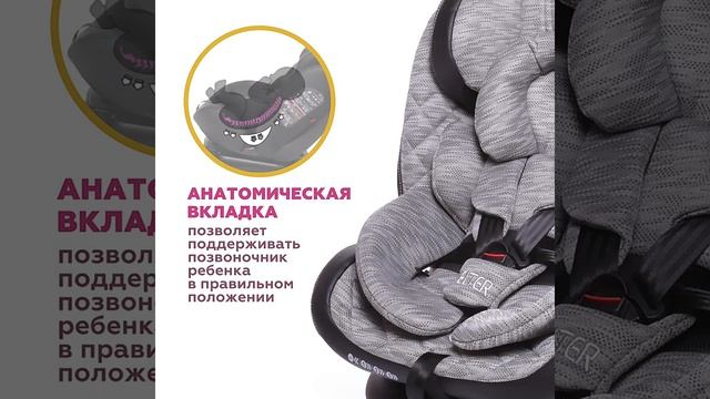 Автокресло детское  BabyCare Shelter ISOFIX