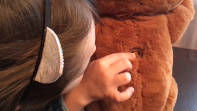 Мишка Кабби, интерактивная игрушка, умный медведь. Обзорное видео.