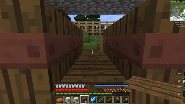 minecraft - армагедон - #27 - много воды!!! смотреть онлайн